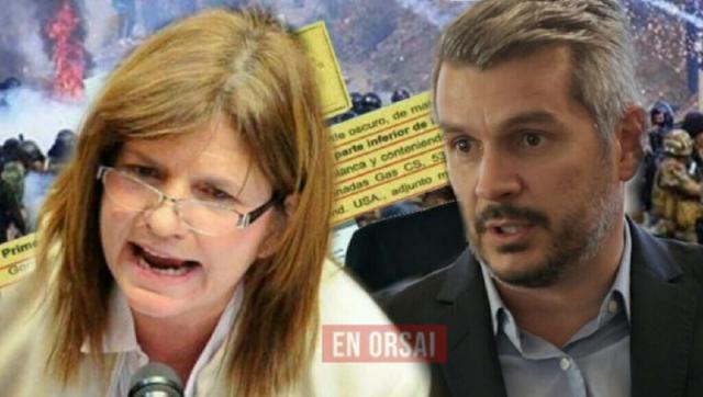 Patricia Bullrich y Marcos Peña