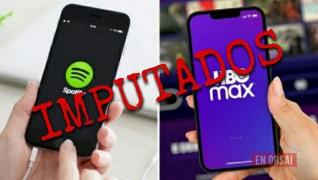 La Provincia imputó de oficio a Spotify y HBO MAX