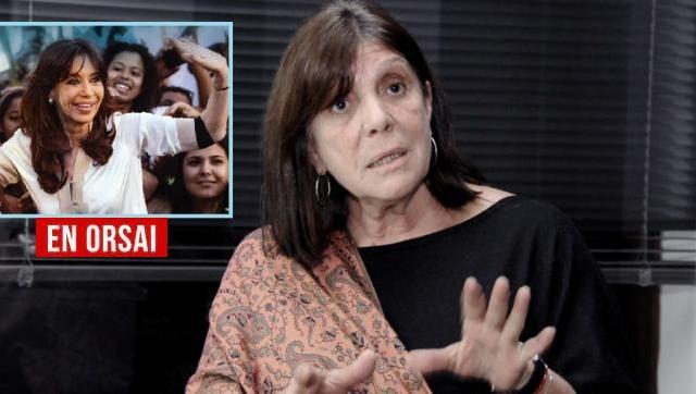María Teresa García, presidenta del bloque de senadores bonaerenses del Frente de Todos (FdT)