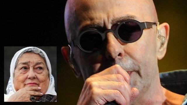El Indio Solari despidió a Hebe de Bonafini y destacó su 