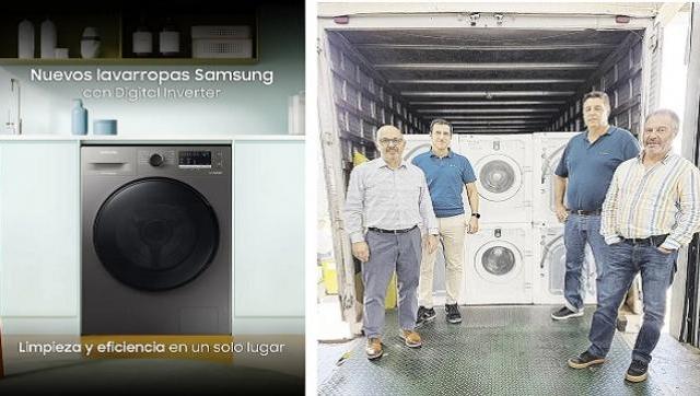 Samsung Argentina extiende la producción nacional de lavarropas y también comenzó a exportar