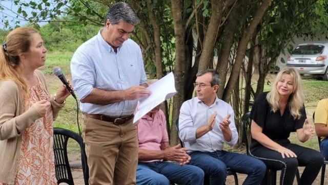 Agricultura financia obras de captación de agua para pequeños y medianos productores en Chaco