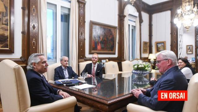 El Presidente se reunió con el editor jefe de WikiLeaks, Kristinn Hrafnsson