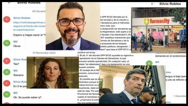 Los chats filtrados de D’Alessandro