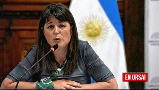 Carolina Gaillard, Presidenta de la Comisión de Juicio Político en la Cámara de Diputados.