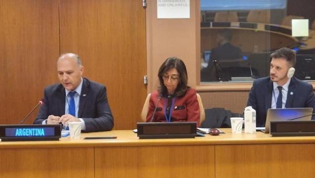 Guillermo Carmona denunció ante la ONU presencia de tropas kosovares y pesca ilegal en Malvinas