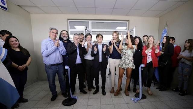 Kicillof inauguró la escuela 131 de su gestión de Gobierno