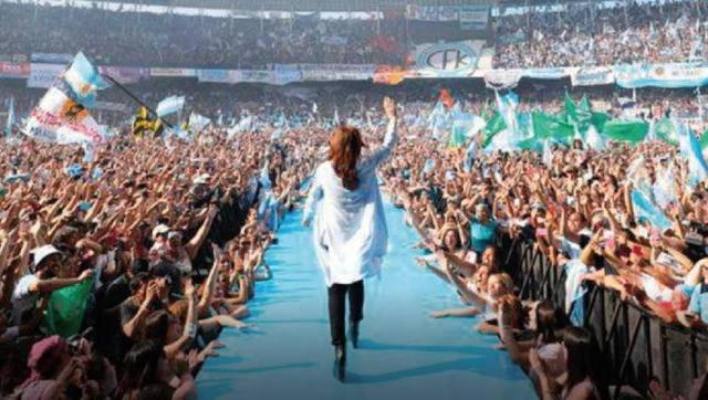 Cristina Kirchner acto