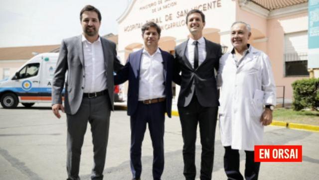 Kicillof encabezó el acto de provincialización del Hospital Ramón Carrillo de San Vicente