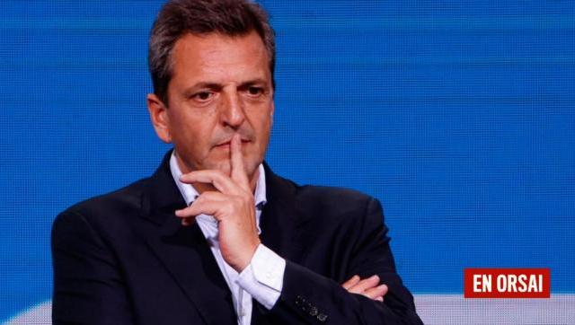 La oposición mediática elige a Massa como blanco