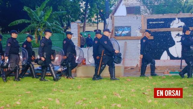 Horacio Rodríguez Larreta demuele el Galpón de Ortúzar en un violento operativo policial