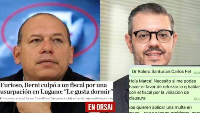 El Fiscal que investiga las agresiones a Berni figura en los chats de D’Alessandro y ya tuvo un desencuentro con el ministro