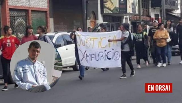 Familiares y amigos denuncian que la policía mató a Mauricio Castillo en una comisaría de Buenos Aires