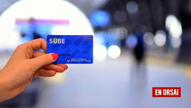 Tarjeta SUBE: ANSES anuncia bonificación del 55% en el precio del transporte para beneficiarios