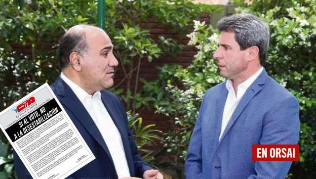 La CTA denuncia la suspensión de elecciones provinciales como un acto de desestabilización