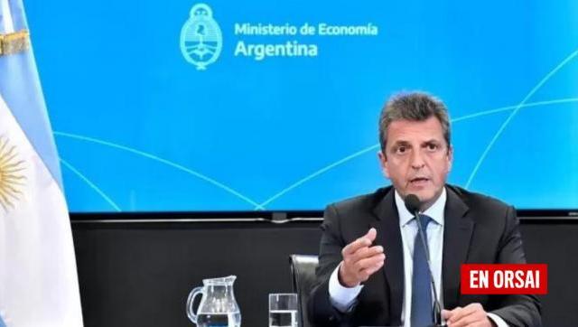 Massa anunció un aumento en los límites de las tarjetas de crédito para impulsar el consumo