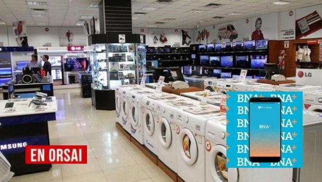 El Banco Nación ofrece electrodomésticos y productos de movilidad sustentable en hasta 18 cuotas sin interés