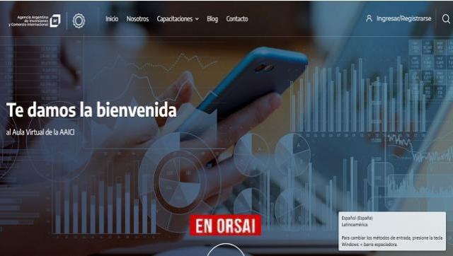 Plataforma gratuita orientada a toda persona que quiera capacitarse en comercio exterior