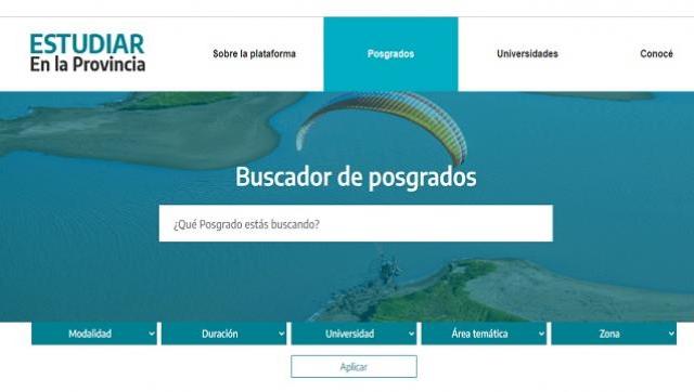Gobierno bonaerense creó un buscador de posgrados universitarios para difundir en el exterior