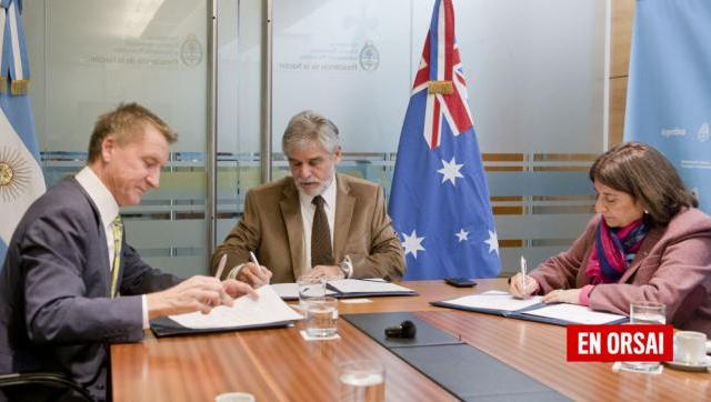 Argentina y Australia firman convenio de intercambio científico