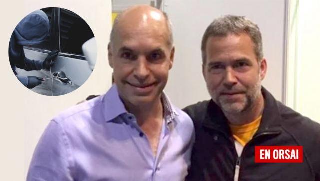 Larreta quiere ser presidente, dice que su ciudad es la más segura pero a su hermano le robaron el auto Larreta quiere ser presidente, dice que su ciudad es la más segura pero a su hermano le robaron el auto