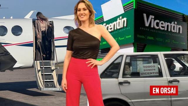 La candidata a gobernadora de Vicentin 