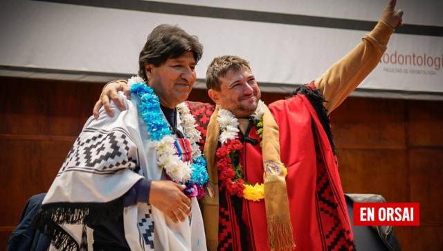 Juan Grabois y Evo Morales unieron fuerzas en un acto político enfocado en el litio, la soberanía y la unidad latinoamericana
