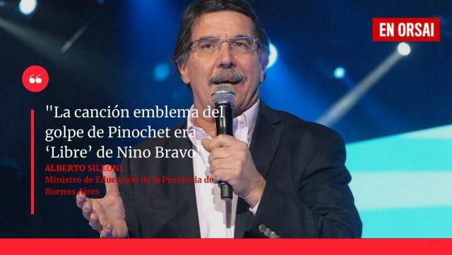 Alberto Sileoni recordó que la canción emblema del golpe de Pinochet era ‘Libre’ de Nino Bravo 