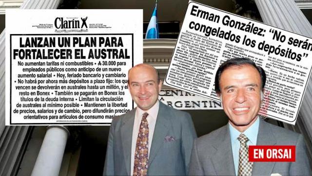 El Plan Bonex y sus implicaciones económicas y políticas