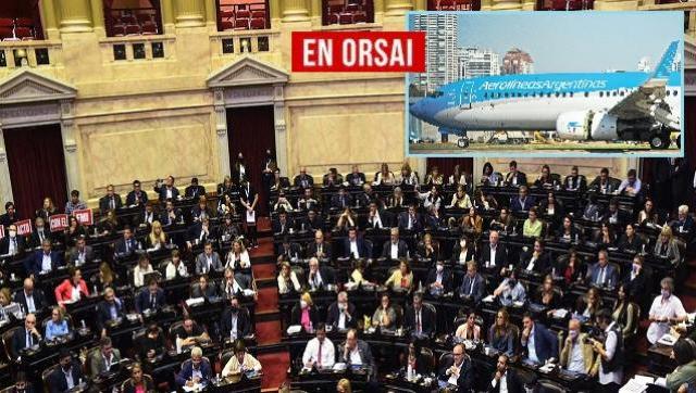 Proyecto peronista en diputados para prohibir la venta de Aerolíneas Argentinas ante un posible triunfo de la derecha