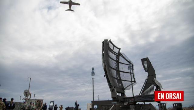 Taiana inauguró un nuevo radar para control y vigilancia aeroespacial en la zona del litoral marítimo