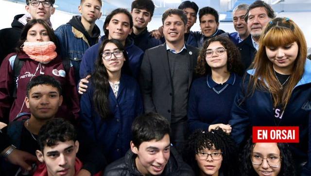 El Gobernador Kicillof celebró la inauguración del moderno edificio de Talleres en la Escuela Técnica Nº6 de Wilde