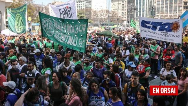 Juventudes sindicales se movilizan por el futuro del país con jornada de militancia y debate