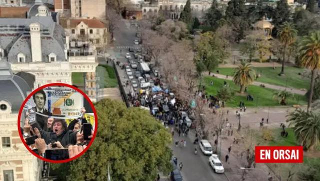 Milei y su Caravana en La Plata: Entre la masividad virtual y la ausencia de seguidores en la calle