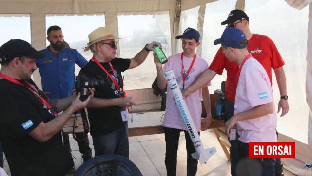 Estudiantes secundarios lanzaron sus satélites en busca de información ambiental