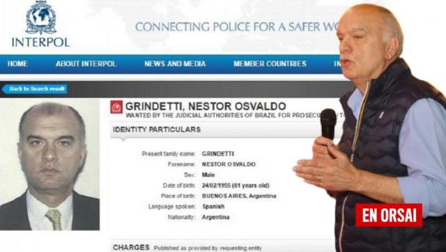 El pasado de Grindetti: Evasión de impuestos en Brasil y prófugo de la Interpol
