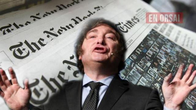 El New York Times confirmó que la crisis cambiaria es resultado de las criticas de Javier Milei