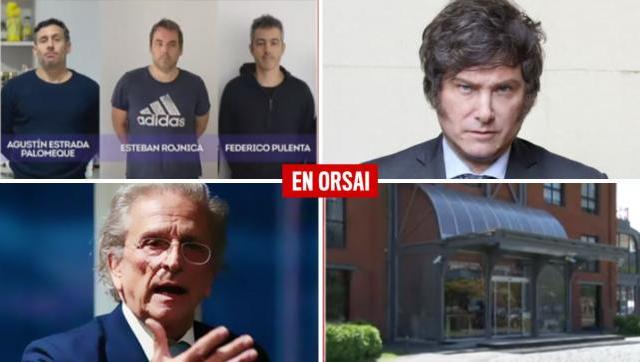 Allanan el banco de la familia Benegas Lynch donde encontraron documentación vinculada al 