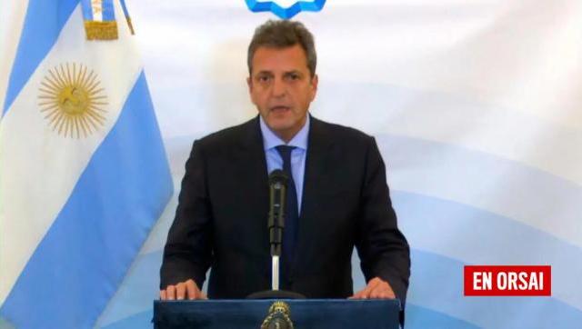 Massa anunció que desde enero los programas sociales 