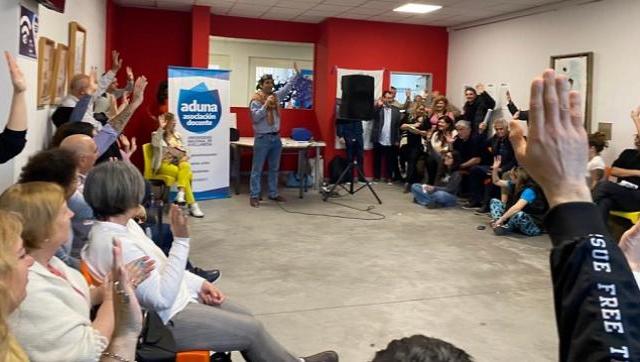 Los docentes de La UNDAV recuperaron su gremio y apoyaron la candidatura de Sergio Massa