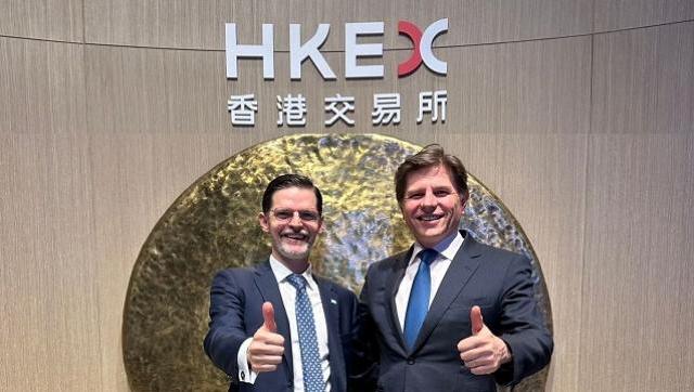 El embajador en China busca financiamiento para empresas argentinas en la Bolsa de Hong Kong