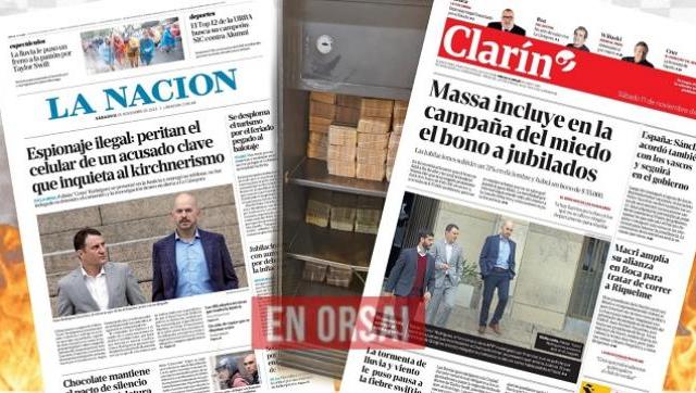 La Nación y Clarín están en plena campaña de demolición de Sergio Massa