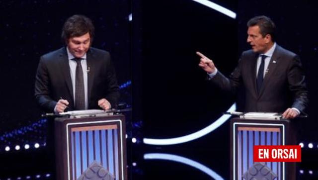 Massa Brilló en el último debate: Los detalles que marcaron la diferencia en el cara a cara con Milei