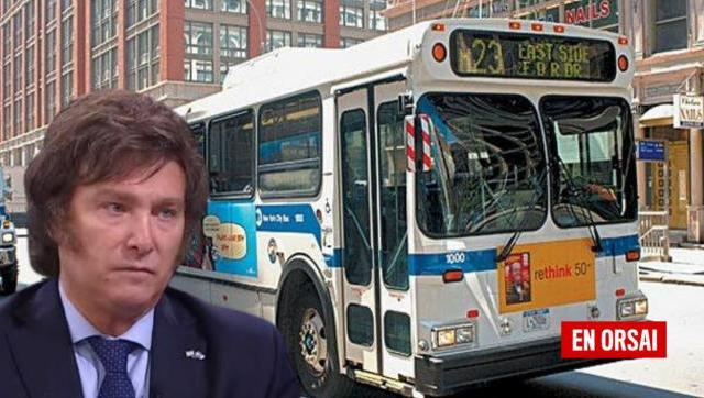 Los libertarios quieren sacar el subsidio al transporte público cuando en Estados Unidos proyectan hacerlo gratuito 