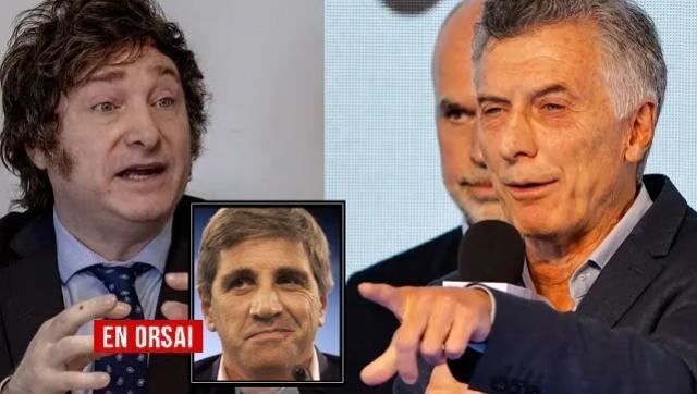 Macri ordena: Milei confirmó que Luis Caputo será su ministro de Economía