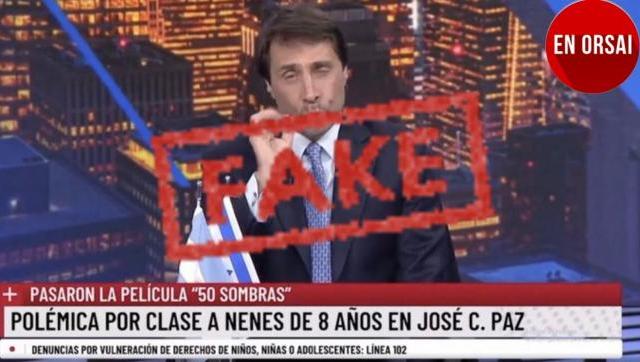 Eduardo Feinmann no para de mentir: La supuesta proyección de '50 Sombras de Grey' es desmentida por autoridades educativas