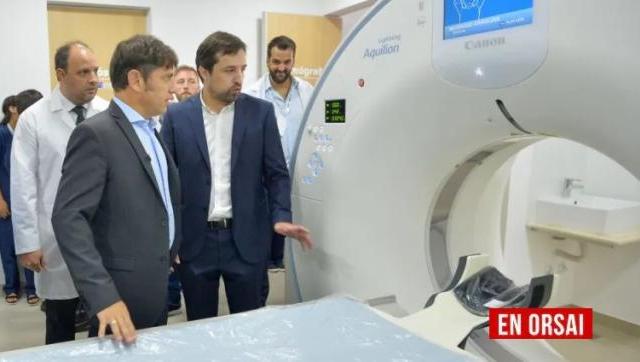 Mientras Milei ajusta al pueblo argentino Axel Kicillof equipa con tomógrafos de última generación a los hospitales públicos