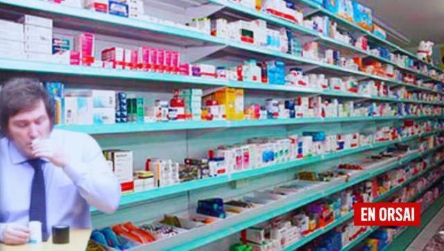 Farmacias bonaerenses en estado de alerta ante el decretazo de Milei