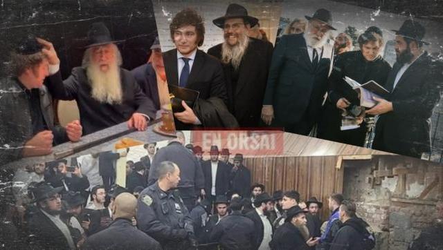 La secta a la que adhiere Milei, envuelto en un escándalo por túneles secretos con pequeños colchones ensangrentados