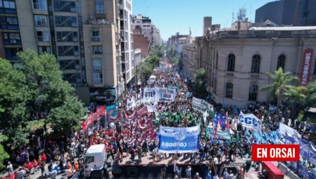 Masiva movilización se desarrolló en Córdoba